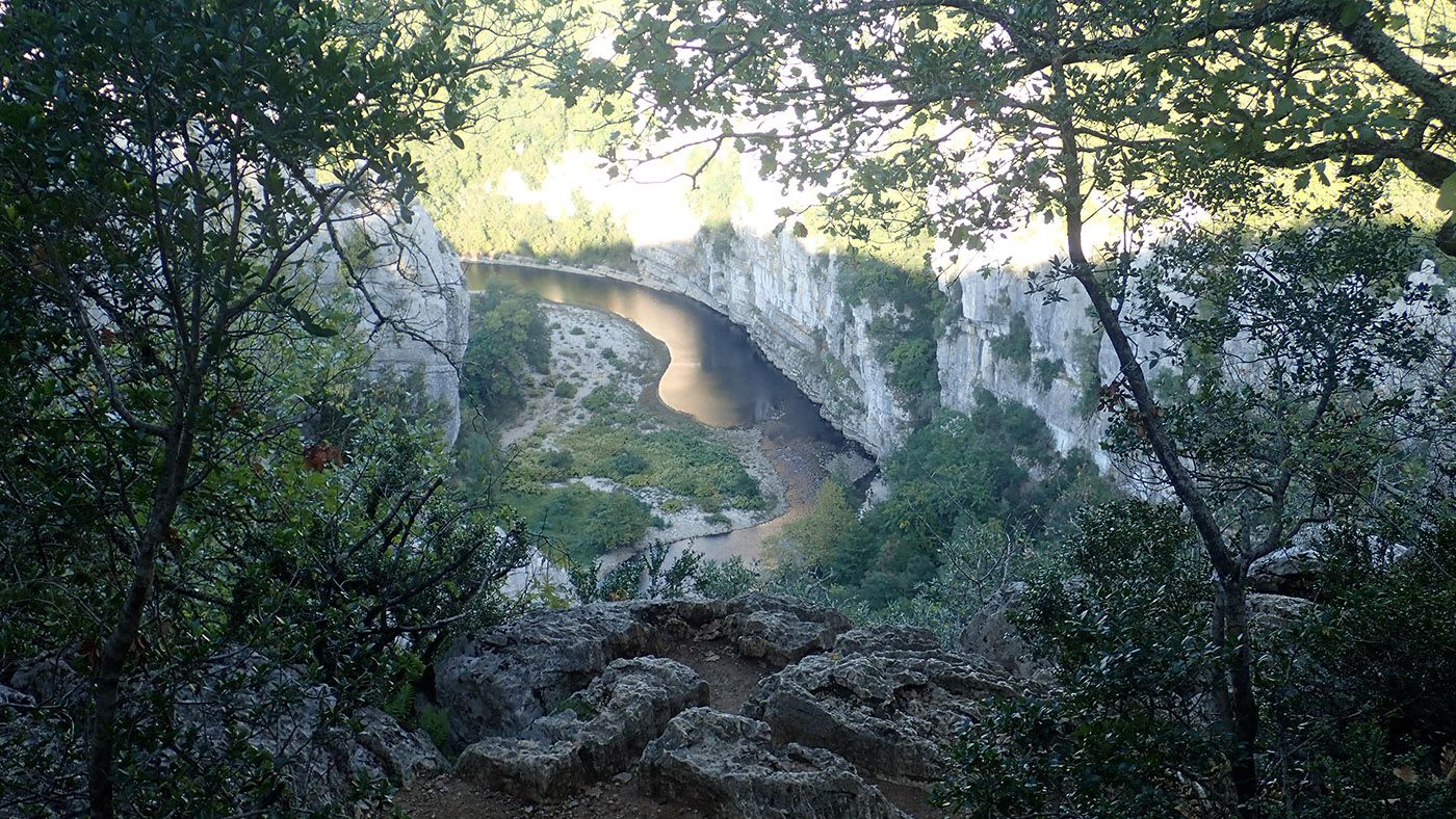 The Chassezac River Gorges